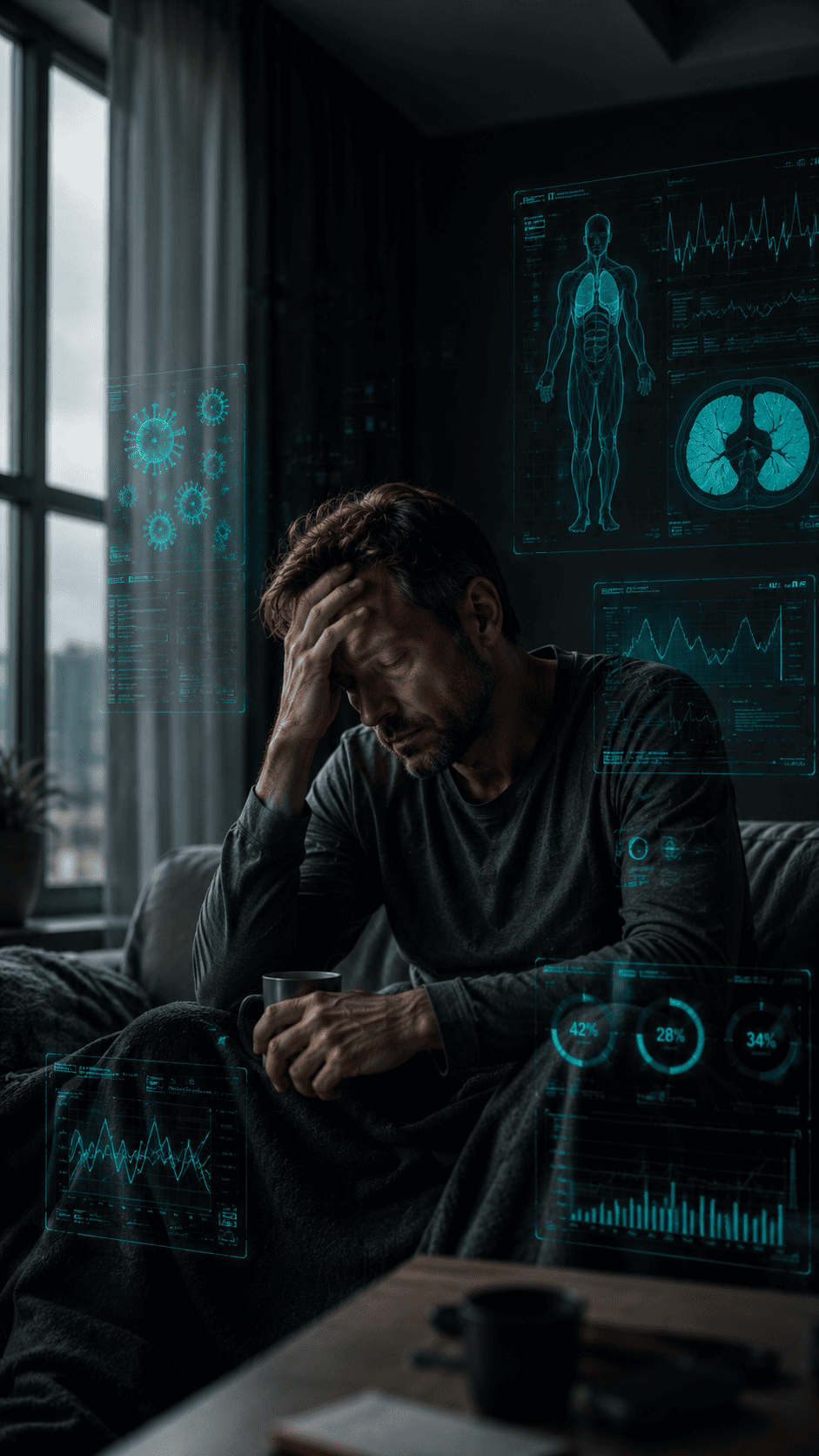 После затяжной болезни
