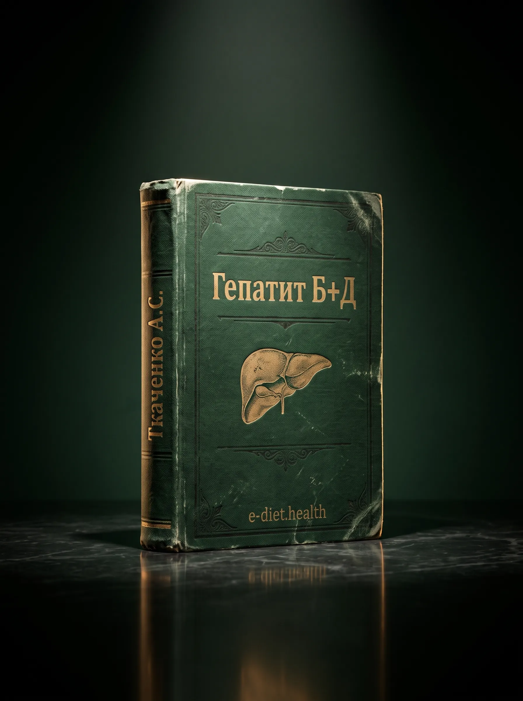 Обложка плана оздоровления «Гепатит Б + Д», Ткаченко А. С., e-diet.health