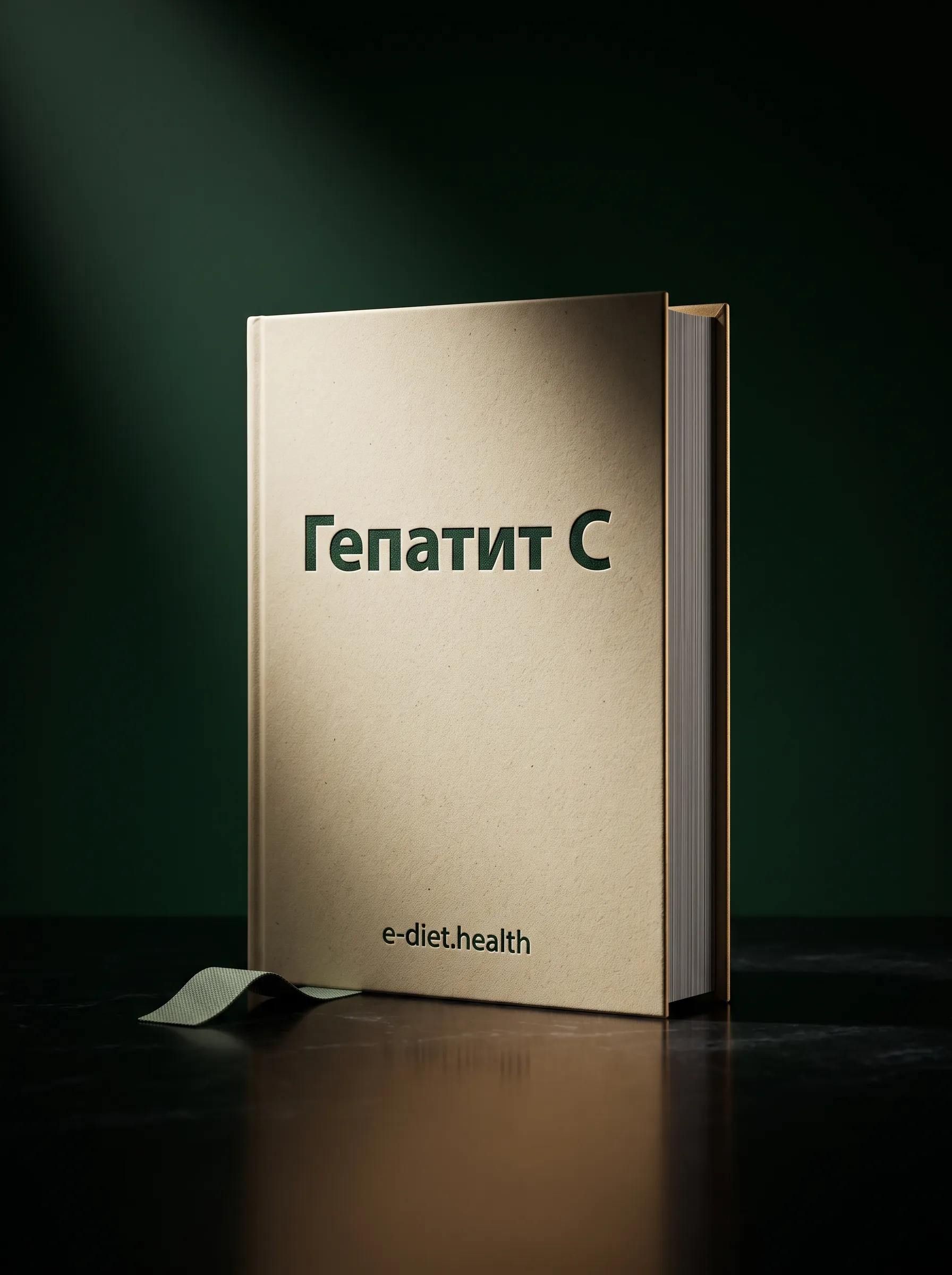 Обложка плана оздоровления «Гепатит C», e-diet.health