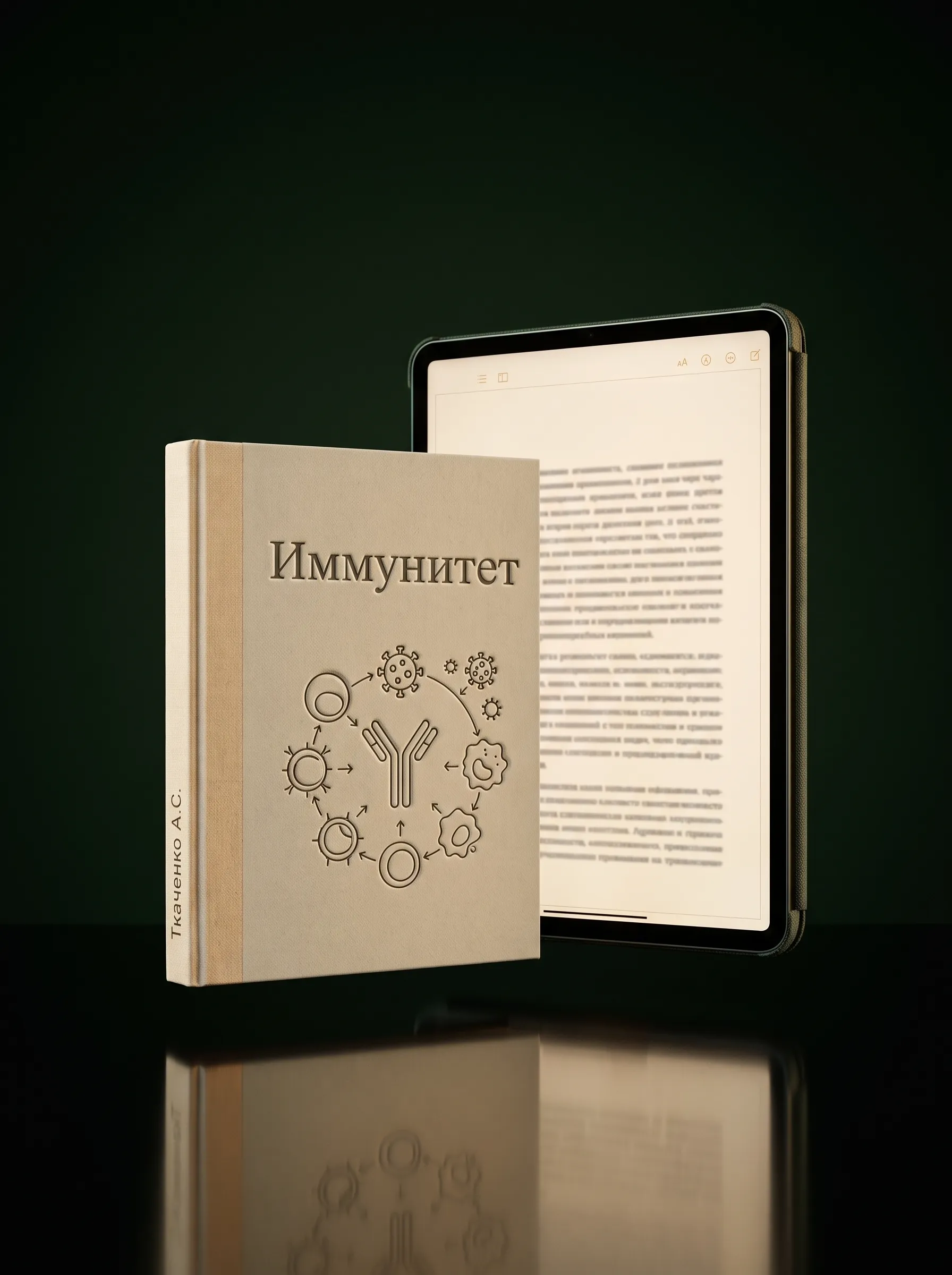 Книга «Иммунитет»: карта восстановления, бумажная и электронная версия
