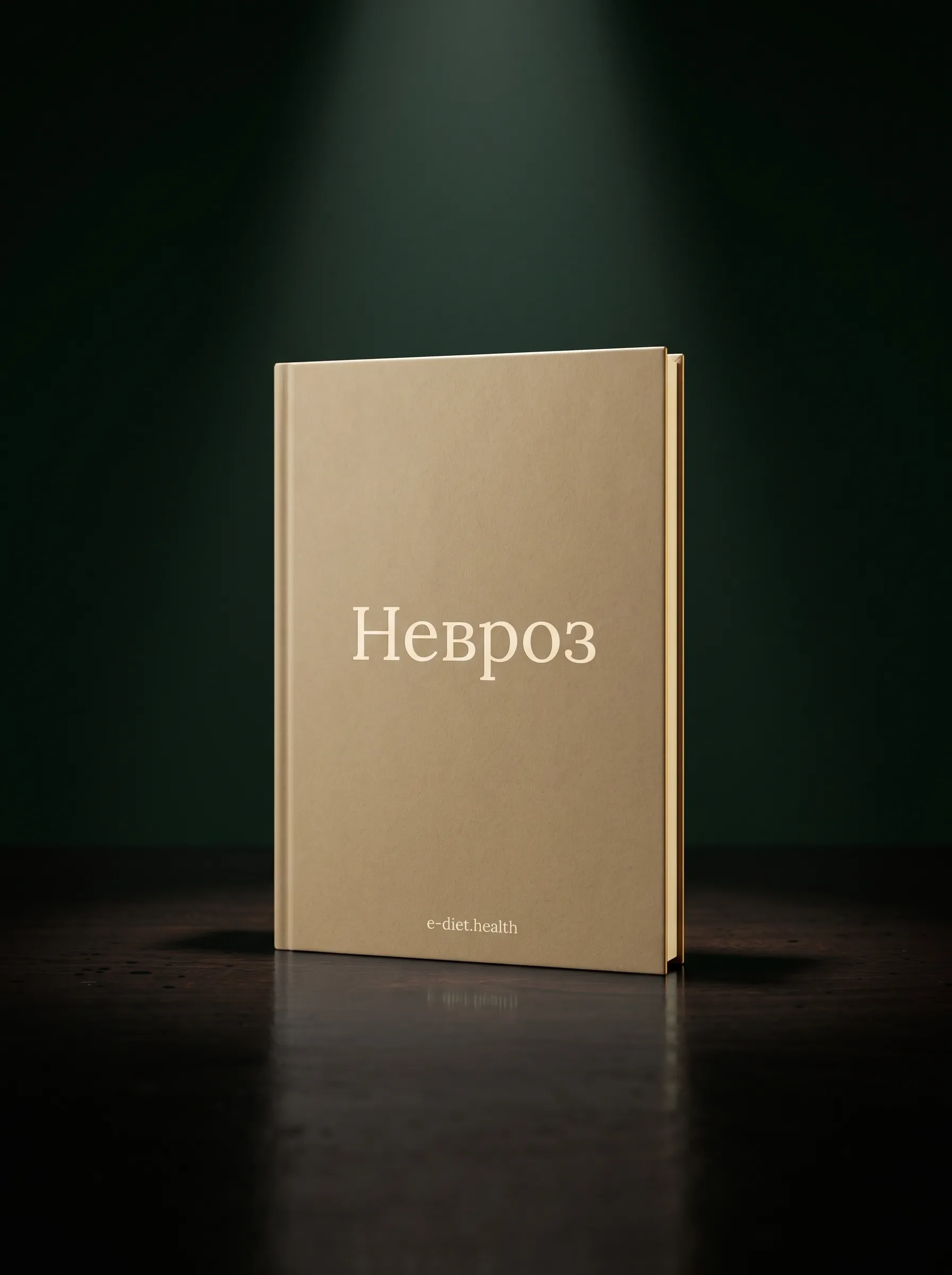 Обложка плана оздоровления «Невроз», e-diet.health
